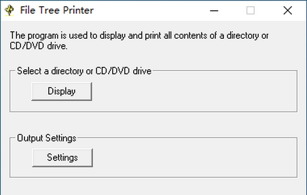 File Tree Printer(文件显示工具) v3.2.2.3