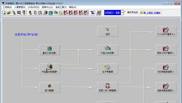 好易通用人事计件工资管理系统 v10.63