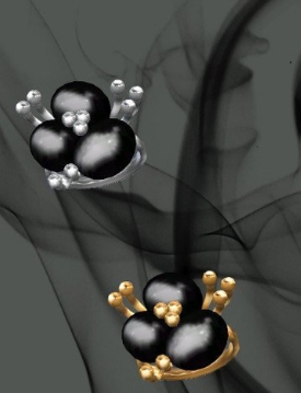 模拟人生4黑色玛瑙花戒指MOD v1.4