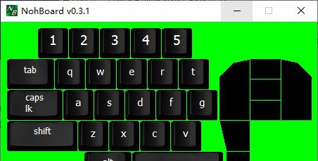 NohBoard(鼠标键盘操作显示器) v0.3.5