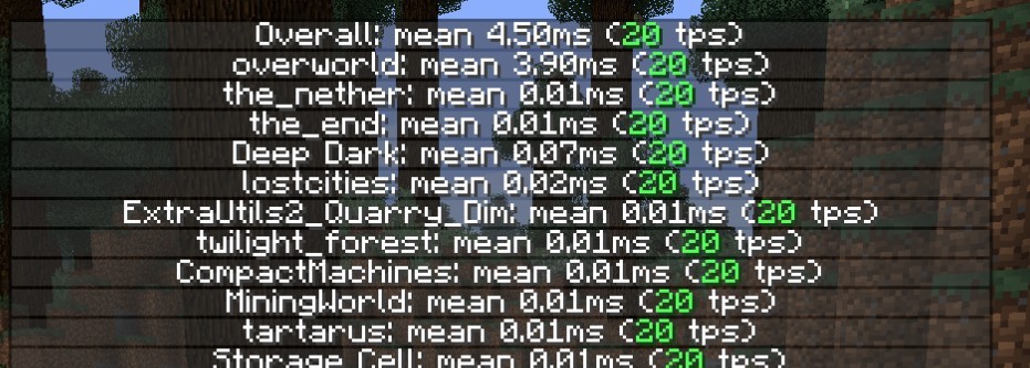 我的世界1.17.1延迟显示MOD v1.6