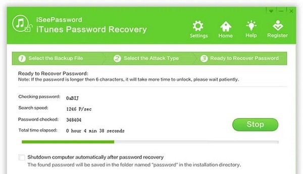 iSeePassword iTunes Password Recovery(密码恢复工具) v2.1.3.5