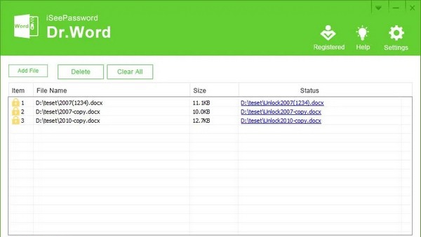iSeePassword Dr.word(密码恢复工具) v5.8.10