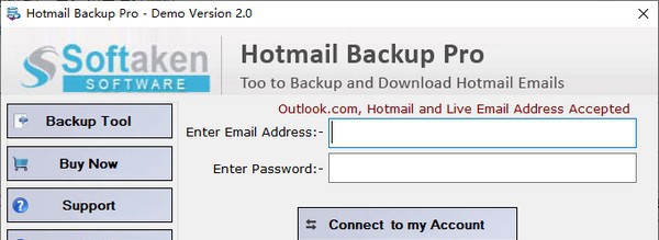 Softaken Hotmail Backup Pro(邮件备份软件) v2.5