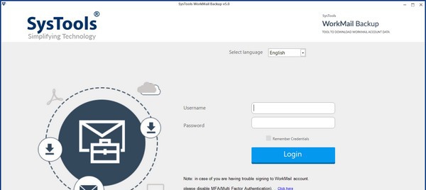 SysTools WorkMail Backup(邮件备份软件) v5.4