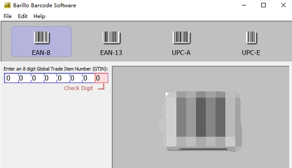Barillo Barcode Software(条码生成软件) v1.06