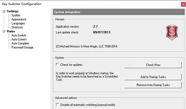 Key Switcher(语言输入切换工具) v2.11