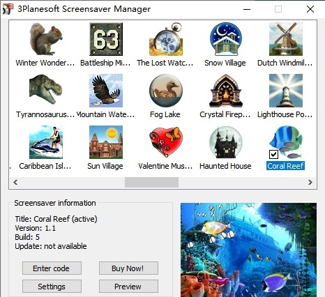 3Planesoft Screensaver Manager(屏幕保护工具) v5.9