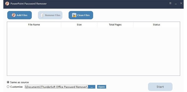 ThunderSoft PowerPoint Password Remover(PPT密码删除工具) v3.5.12
