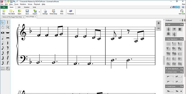 NCH Crescendo Masters(编曲软件) v6.63
