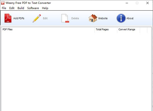Weeny Free PDF to Text Converter(PDF转TXT转换器) v1.9