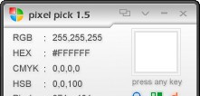 Pixel Pick(取色工具) v1.11