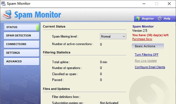 Spam Monitor(邮件处理工具) v3.6