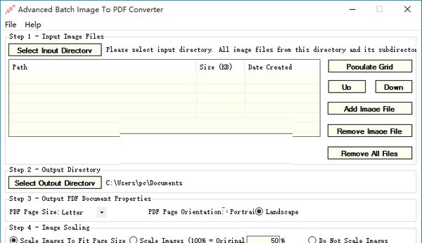 Advanced Batch Image To PDF Converter(图像转换工具) v1.9