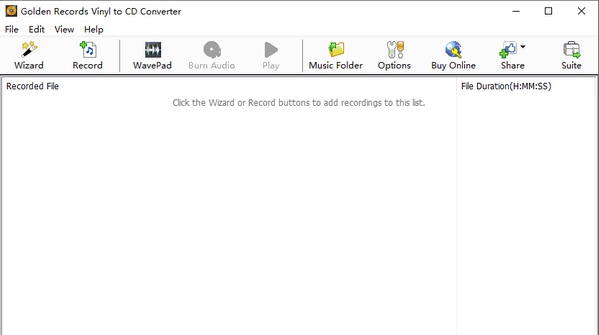 Golden Records Vinyl to CD Converter v2.14