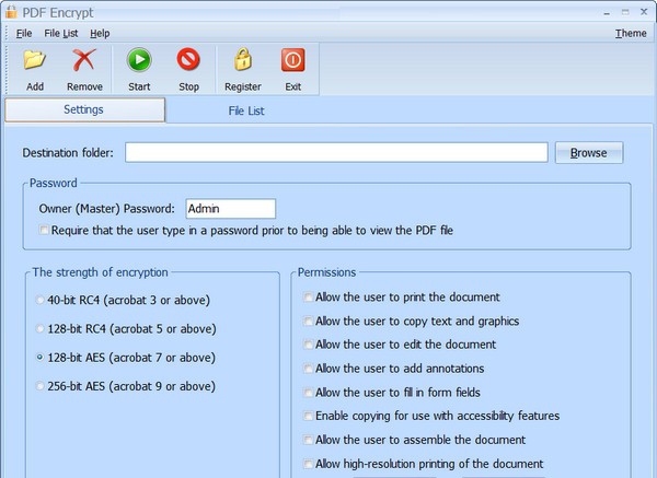 PDFArea PDF Encrypt(PDF文件加密工具) v6.5.3