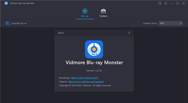 Vidmore Blu-ray Monster(视频翻录工具) v1.0.22