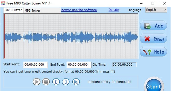 Free MP3 Cutter Joiner(音频处理工具) v11.10