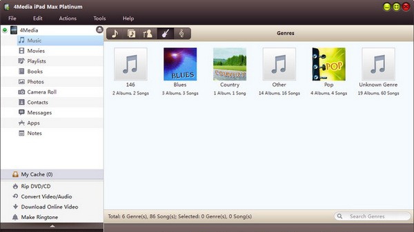 4Media iPad Max Platinum(iPad管理工具) v5.12