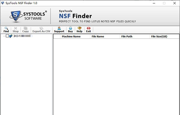 SysTools NSF Finder(文件查找工具) v1.5