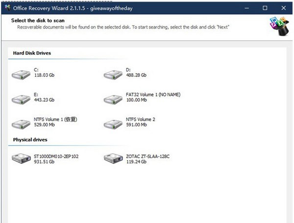 Office Recovery Wizard(Office文件恢复工具) v2.1.6