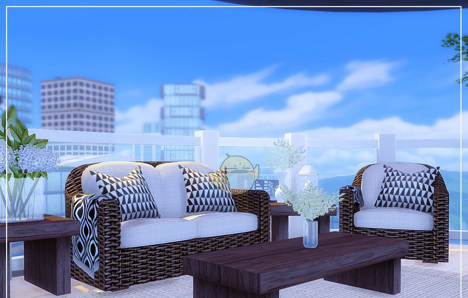 模拟人生4阳台简洁家具MOD v1.6