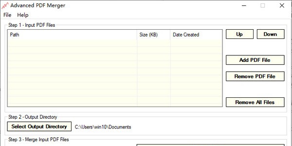 Advanced PDF Merger(PDF合并软件) v1.15