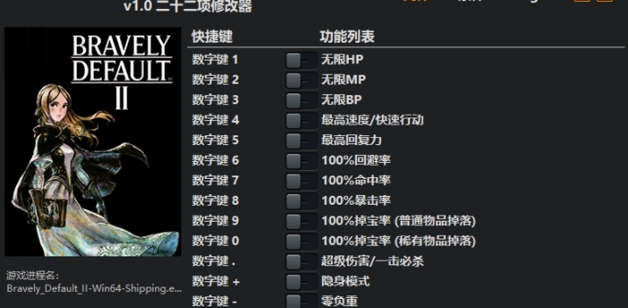 勇气默示录2修改器 v1.8