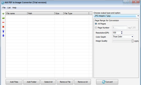 Ailt PDF to Image Converter(PDF转图片工具) v6.14