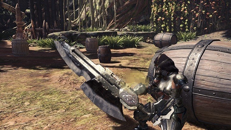 怪物猎人世界金属风碎骨斩斧MOD v1.6