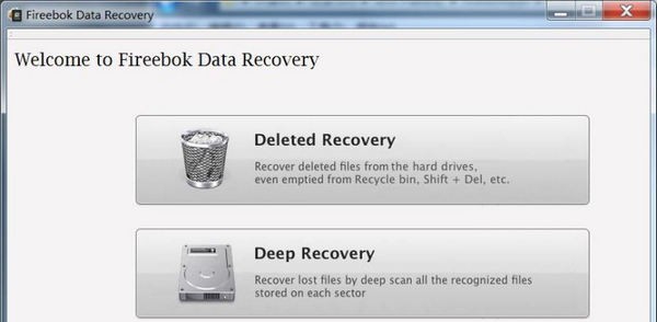 Fireebok Data Recovery v1.2.0.7