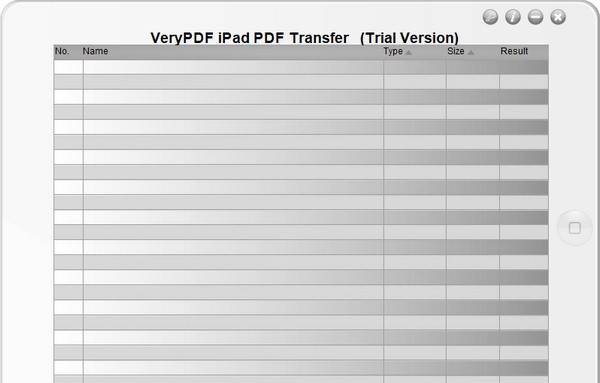 VeryPDF iPad PDF Transfer(PDF传输工具) v2.5