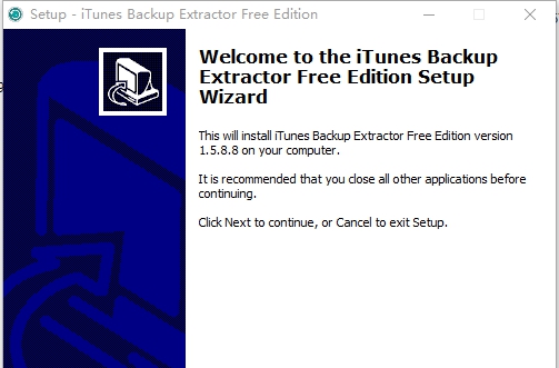 iTunes Backup Extractor Free Edition v1.5.8.13