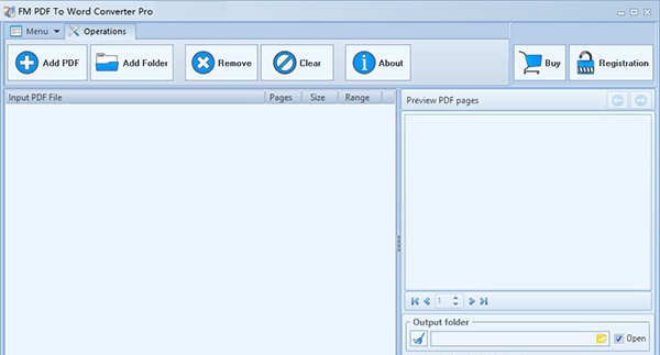 FM PDF To Word Converter Pro(PDF文件格式转换工具) v4.6