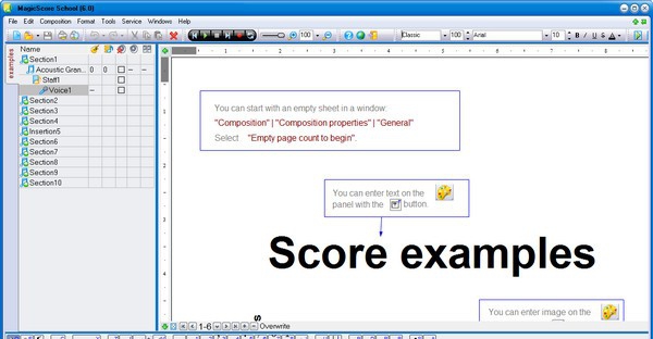 MagicScore School(乐谱制作工具) v6.6