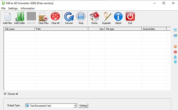Pdf to All Converter 3000(PDF文件格式转换工具) v7.11