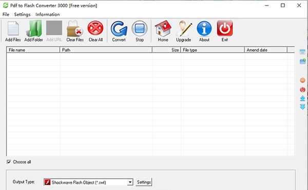 Pdf to Flash Converter 3000(PDF文件格式转换工具) v7.11
