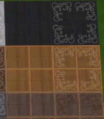 模拟人生4精致花纹纹路木地板MOD v1.3