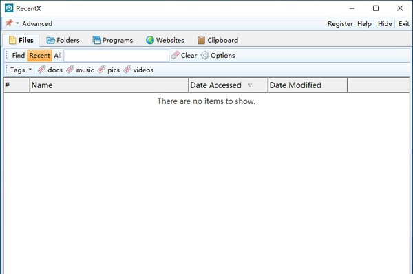 RecentX(电脑访问查询器) v5.0.27