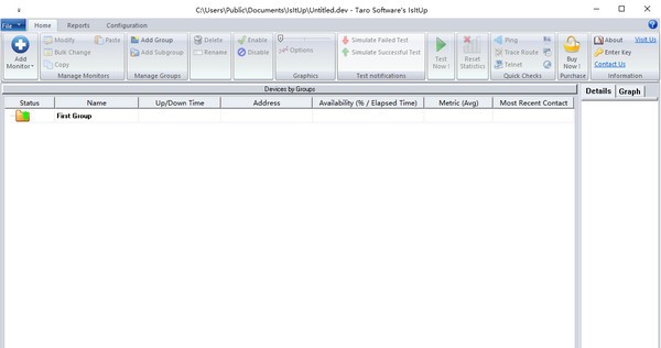 IsItUp Network Monitor(监控网络与系统运作软件) v8.70