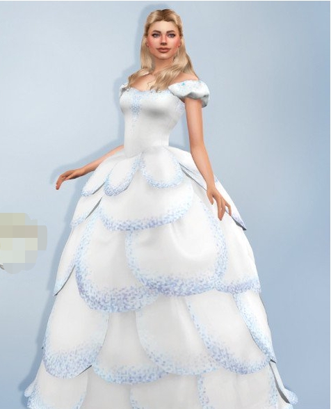 模拟人生4美丽花瓣梦幻礼服MOD v1.4