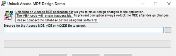 Unlock Access MDE Design(MS Access MDE解锁工具) v4.13.9