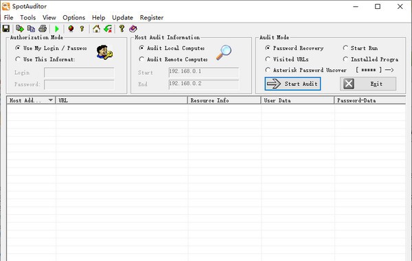 SpotAuditor(密码恢复软件) v5.3.11
