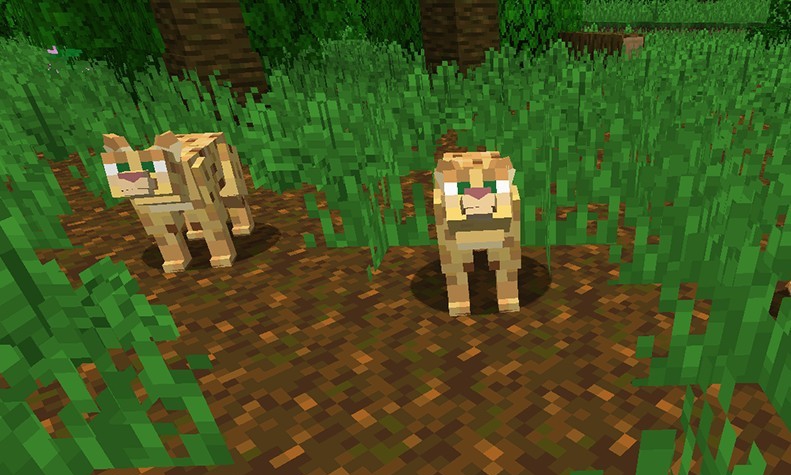 我的世界1.12.2真实的动物模型MOD v1.6