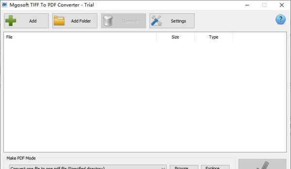 Mgosoft TIFF To PDF Converter(TIFF转PDF工具) v8.8.4