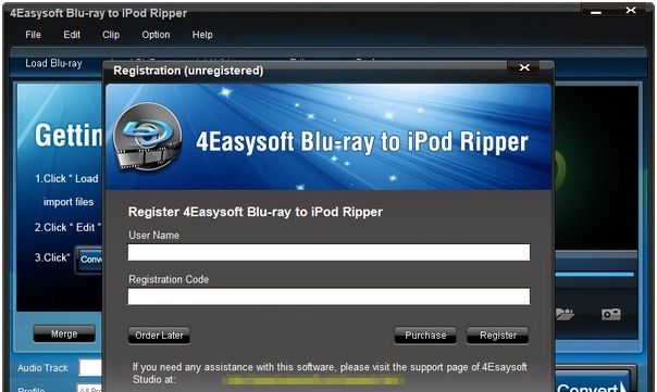 4Easysoft Blu-ray to iPod Ripper(蓝光转iPod转换器) v3.1.40