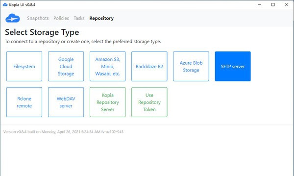 KopiaUI(跨平台备份软件) v0.8.8