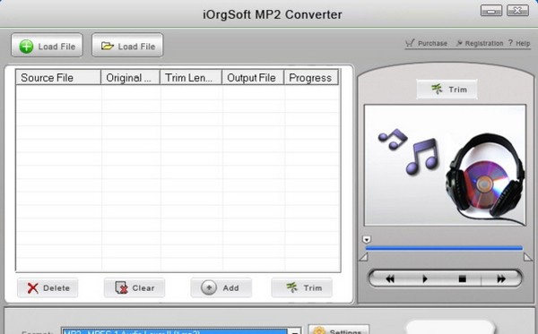 iOrgSoft MP2 Converter(音频格式转换工具) v1.6.10