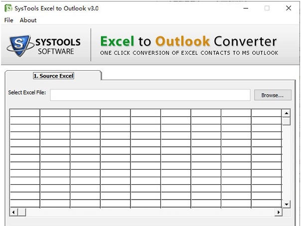 SysTools Excel to Outlook(文件转换工具) v3.4