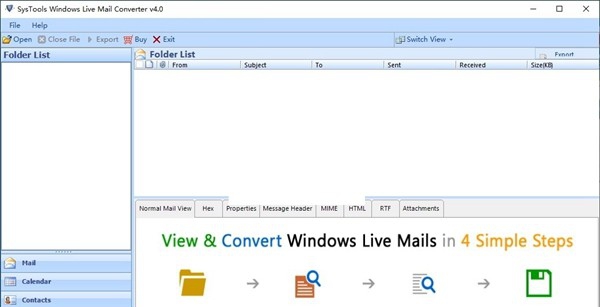 SysTools Windows Live Mail Converter(电子邮件转换工具) v4.4
